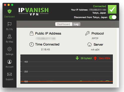 IPVanish VPN software
