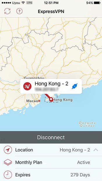 ExpressVPN中国评测:iPhone APP