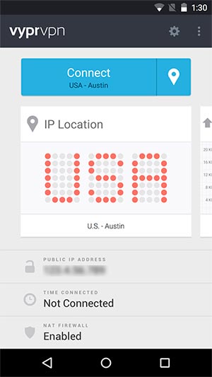 VyprVPN review: Android App