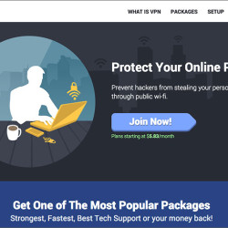 StrongVPN Website