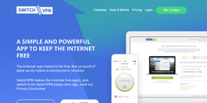 SwitchVPN review: SwitchVPN website