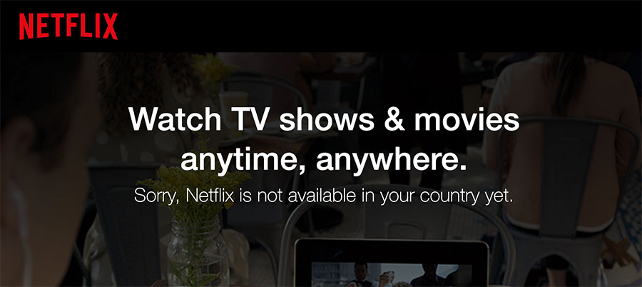 hot to watch netflix in china: netflix is not available in china