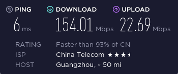 NordVPN review: china speed test