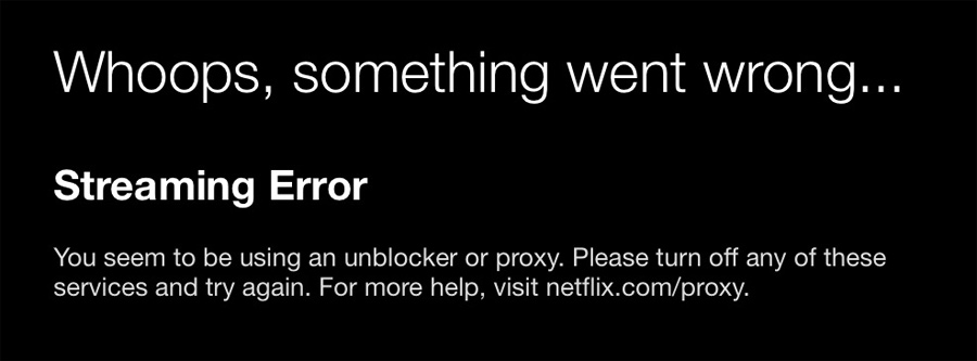 Why Does Netflix Not Let You Use a VPN?