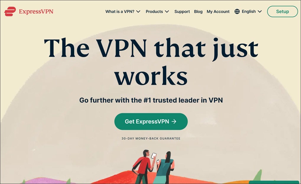 Best VPNs for Taiwan: ExpressVPN website