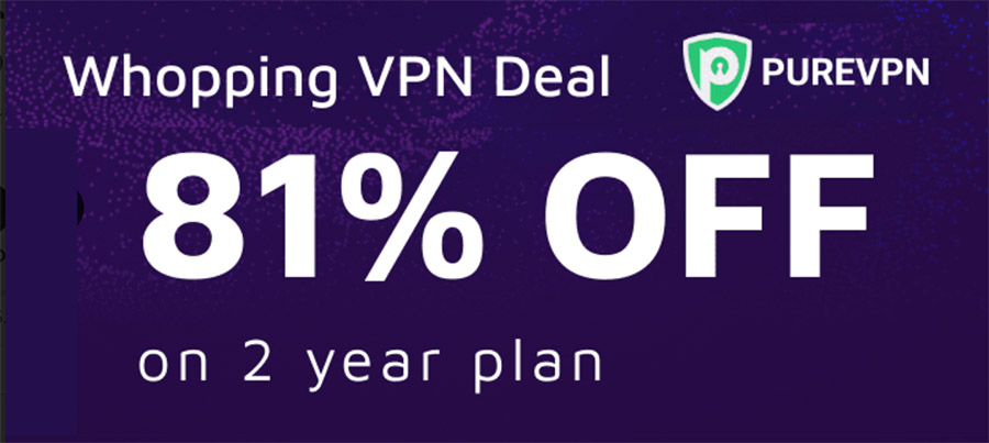 PureVPN Black Friday & Cyber Monday VPN Deal