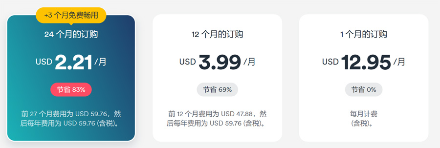 Surfshark的价格和免费试用