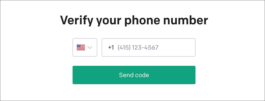 Sign up ChatGPT from China: verify phone number