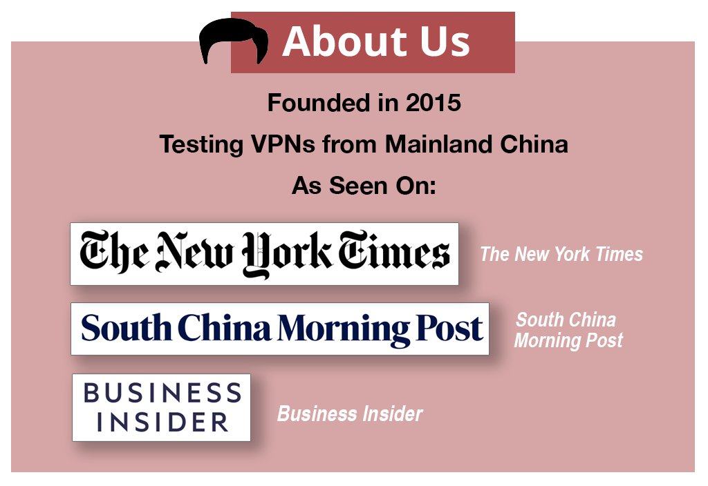 VPNDada ("VPN大大") is a VPN review and testing service to help internet users in China bypass online sponsorship and blocking. We test, monitor, and recommend VPN services to be used in China.