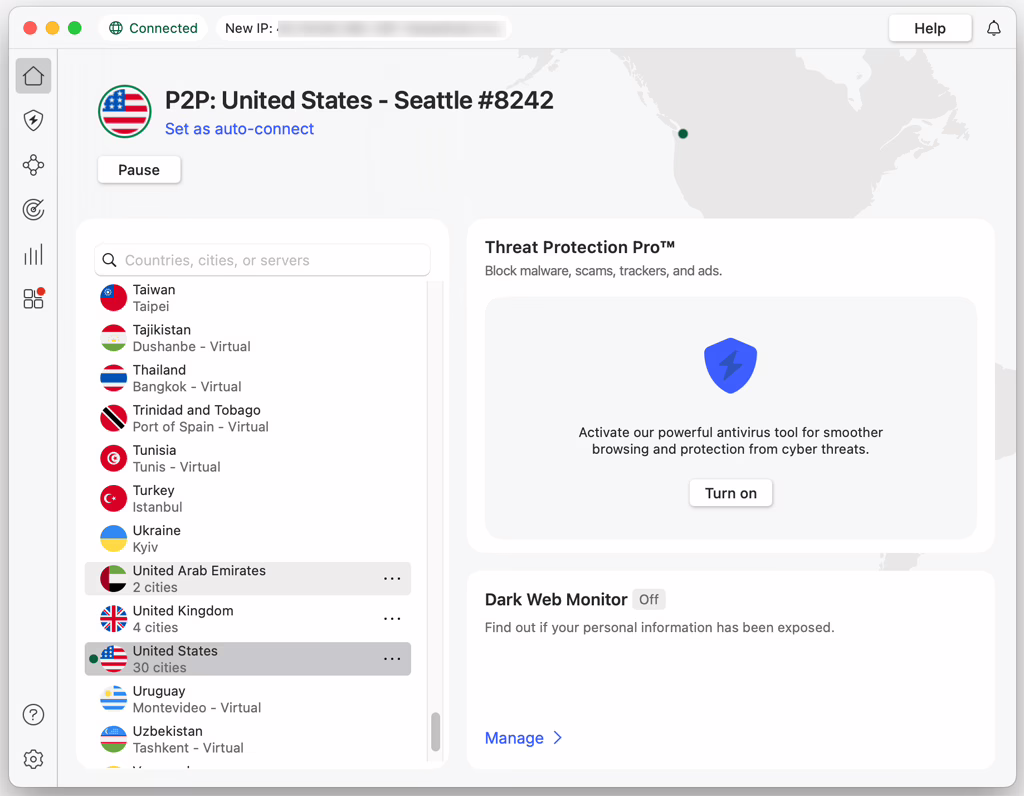 NordVPN's Windows & macOS apps